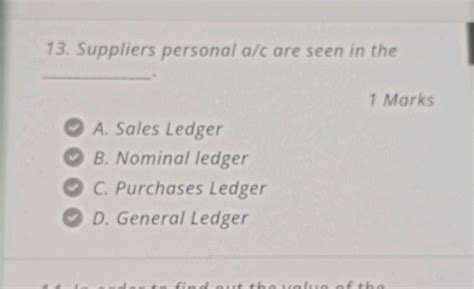 suppliers personal accounts are seen in the